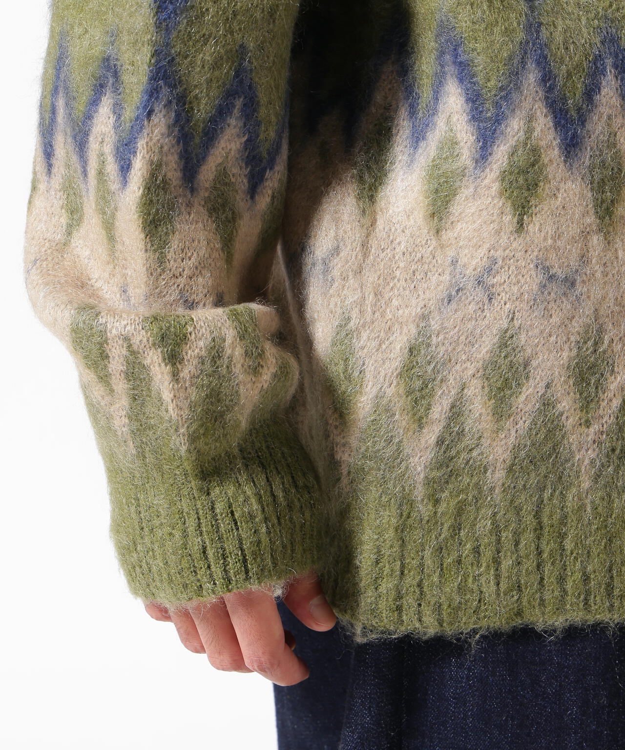 Needles/ニードルズ  Mohair Cardigan - Diamond