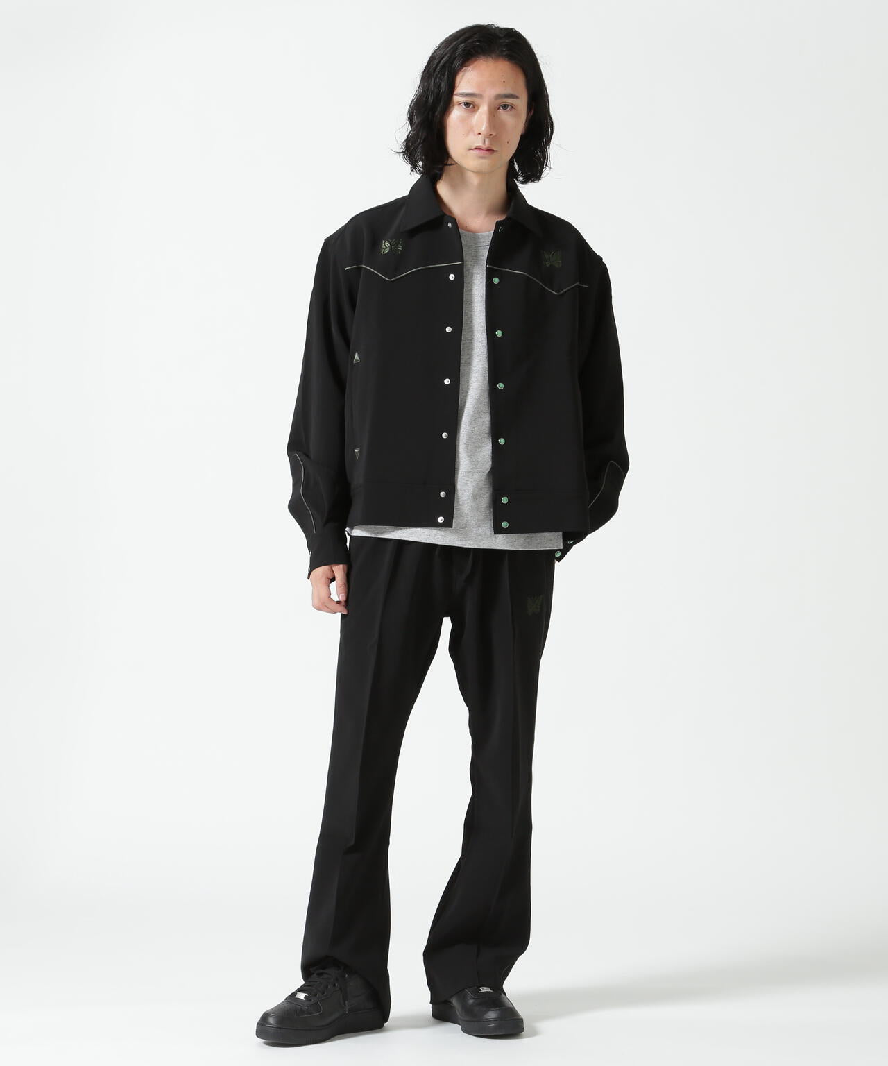 Needles/ニードルズ　Piping Cowboy Jac - Double Cloth