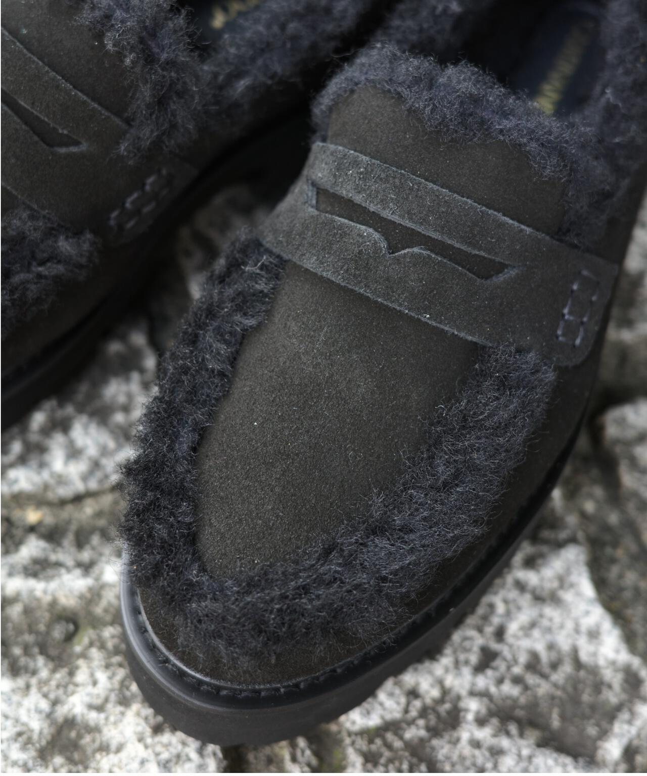 CAMINANDO/カミナンド  MOUTON PENNY LOAFER