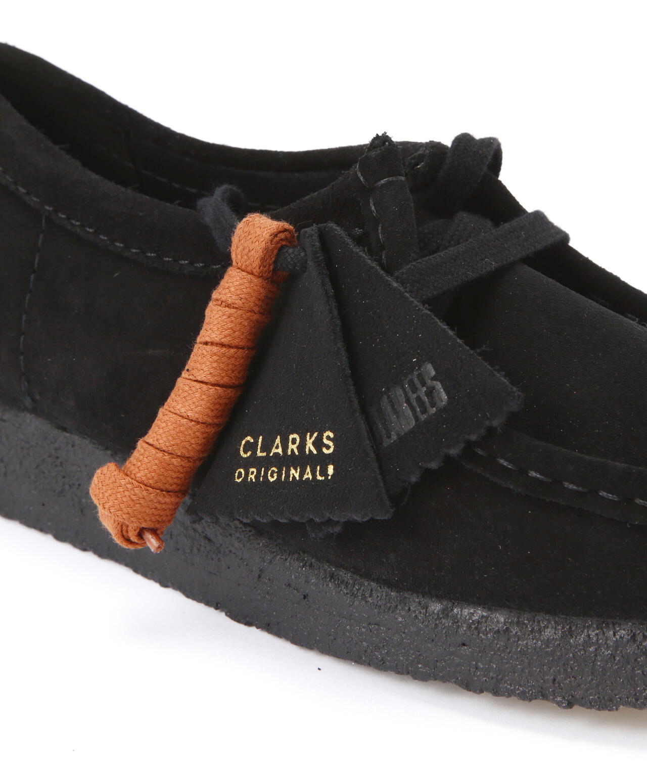CLARKS/クラークス　WALLABEE BLACK SUEDE ワラビー　レディース