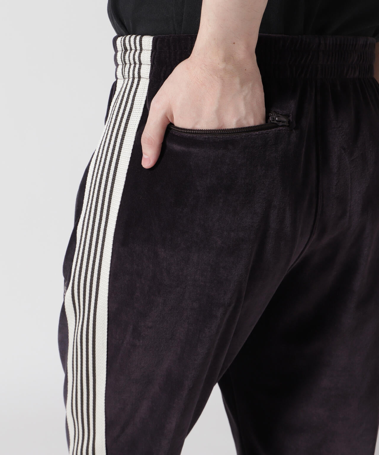 Needles/ニードルズ  Narrow Track Pant - C/PE Velour