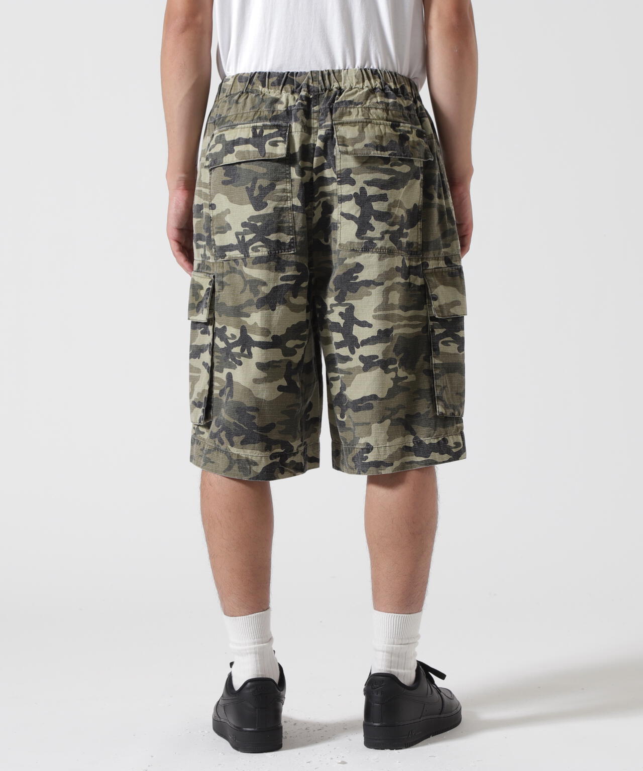 B omnivore/ビーオムニボー　RIP STOP CARGO SHORTS リップストップカーゴショーツ
