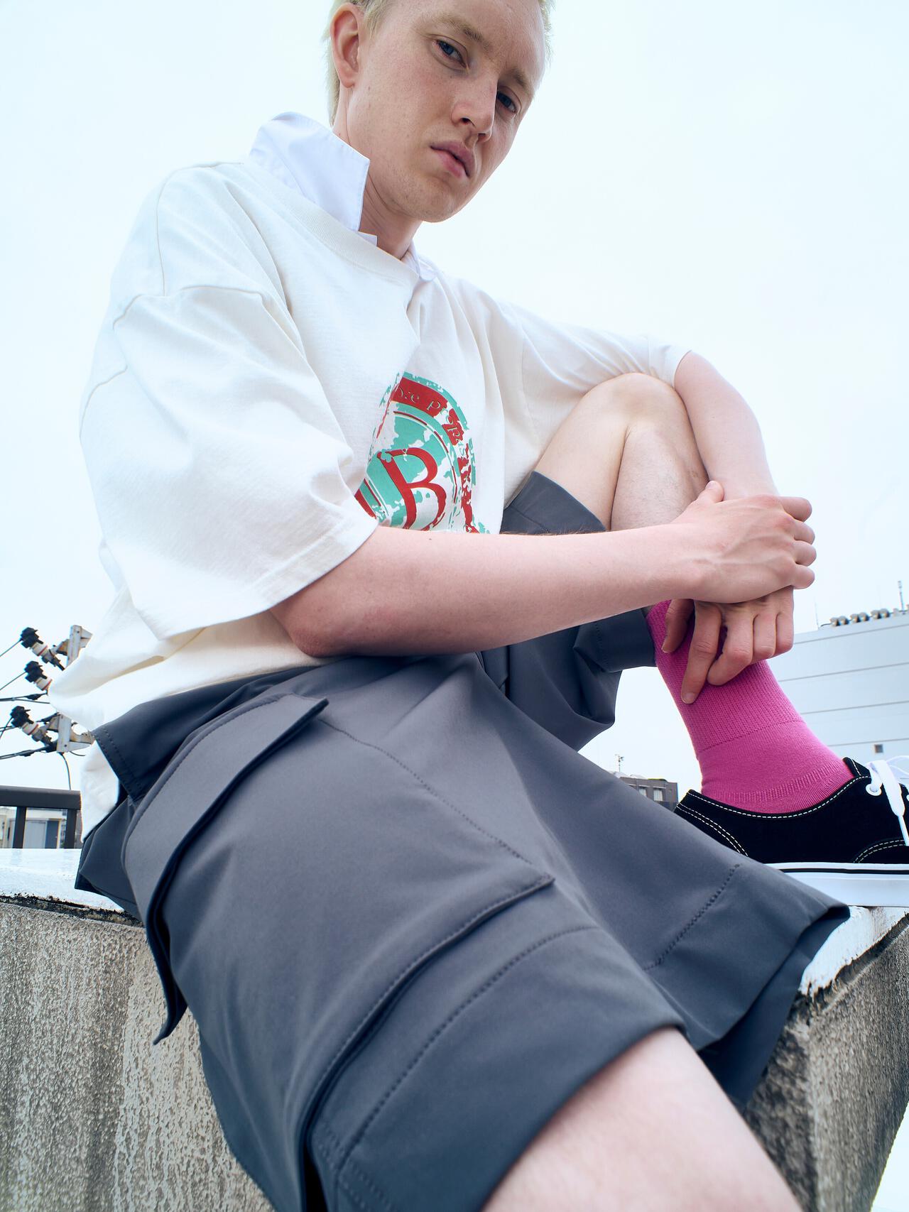 B omnivore/ビーオムニボー　PS CARGO SHORTS PSカーゴショーツ