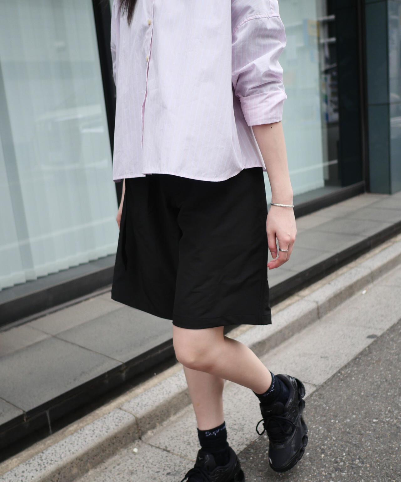 B omnivore/ビーオムニボー　PS BELT SHORTS PSベルトショーツ