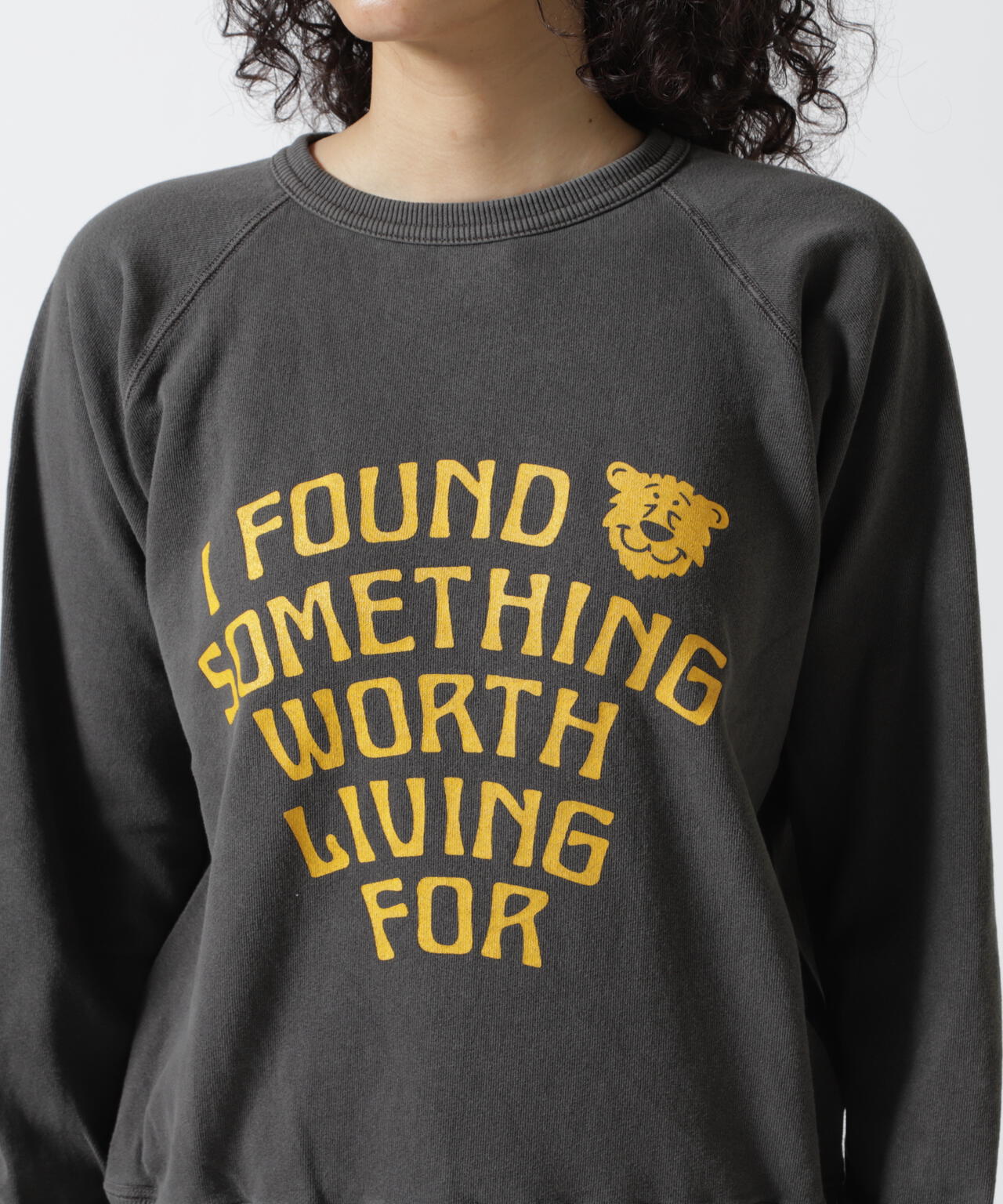 MIXTA/ミクスタ  MIXTIGER CREW NECK SWEAT RAGRAN