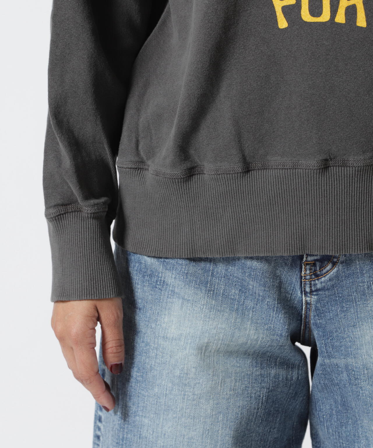 MIXTA/ミクスタ  MIXTIGER CREW NECK SWEAT RAGRAN