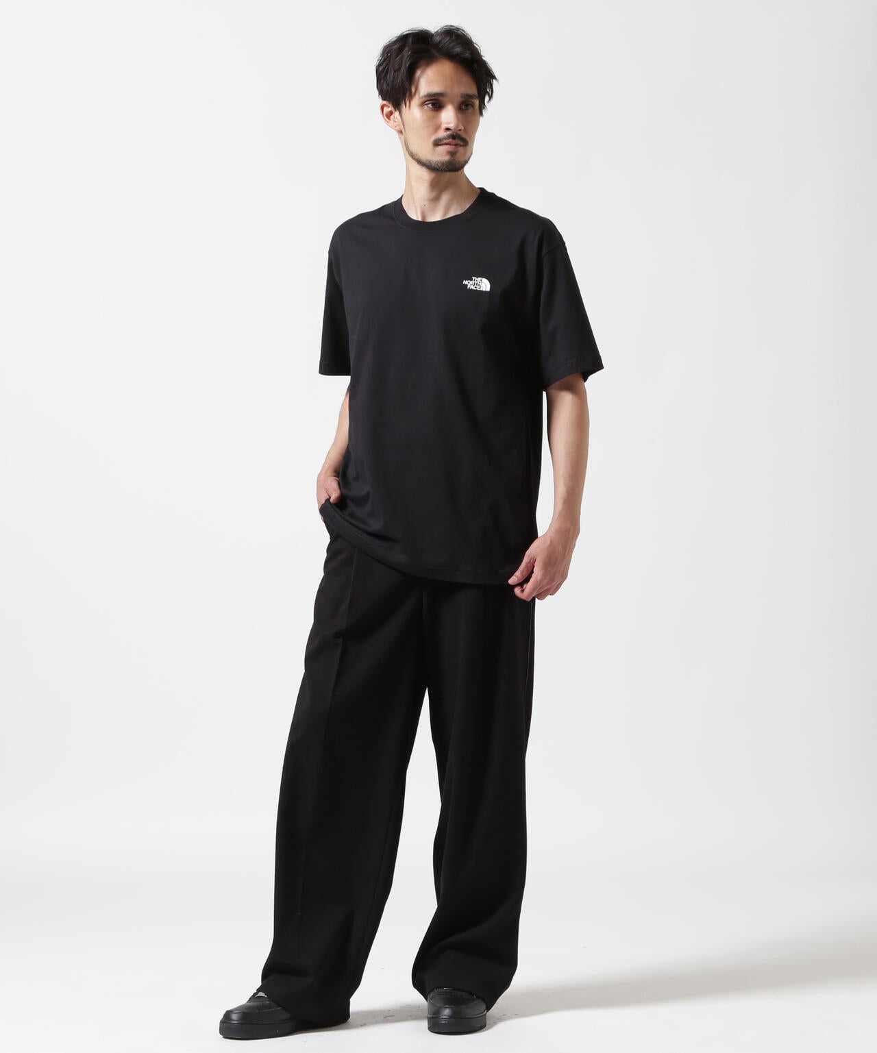 THE NORTH FACE/ザ・ノース・フェイス　S/S FD Globe Grid Cotton Tee