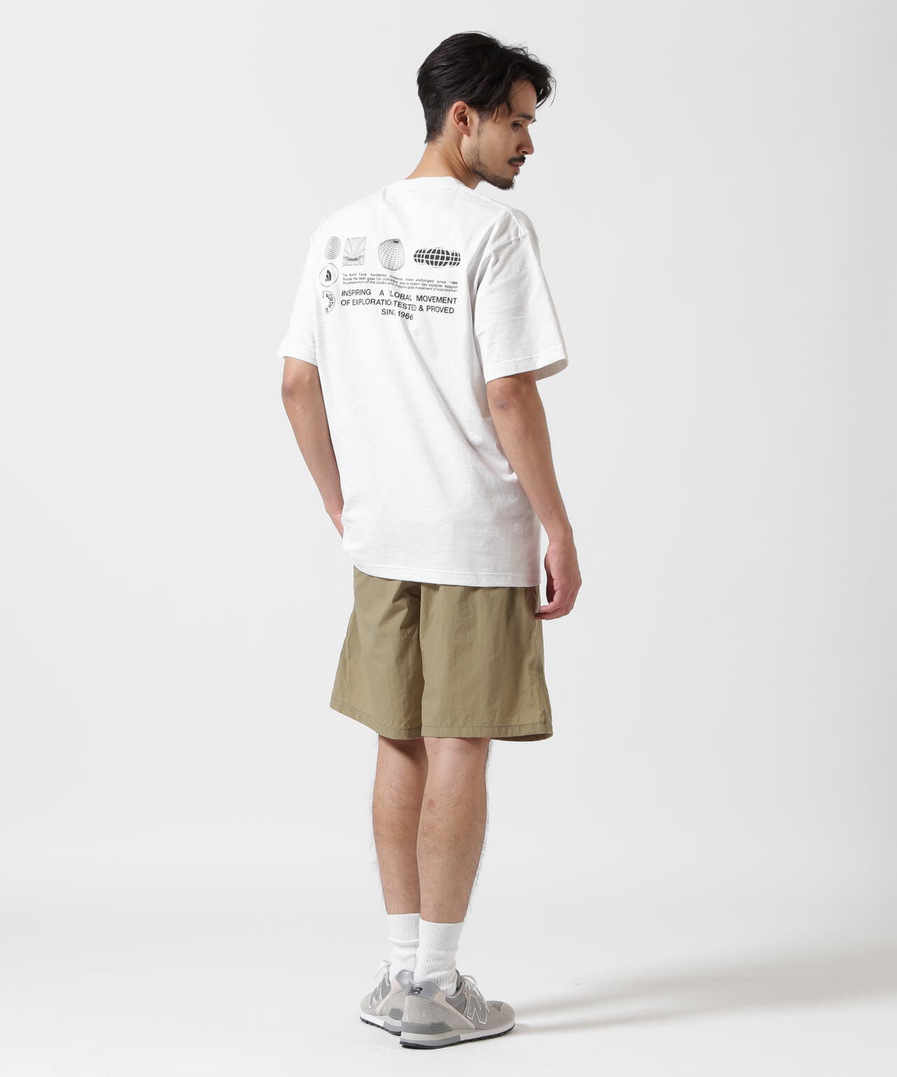 THE NORTH FACE/ザ・ノース・フェイス　S/S FD Globe Grid Cotton Tee