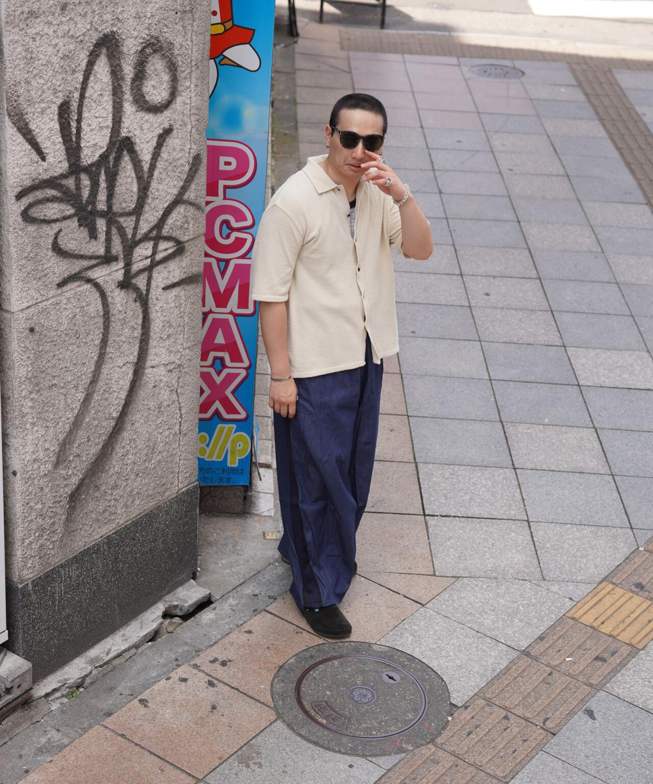 Needles/ニードルズ  別注H.D. Track Pant - DENIM