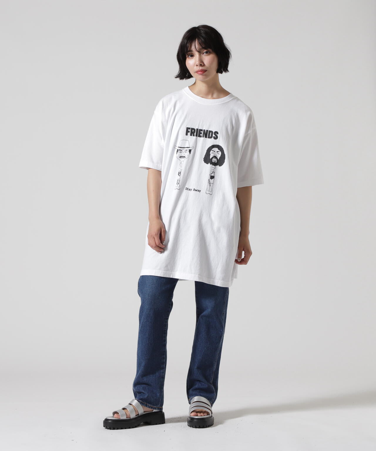 FUNG/ファング  Basic tee FRIENDS