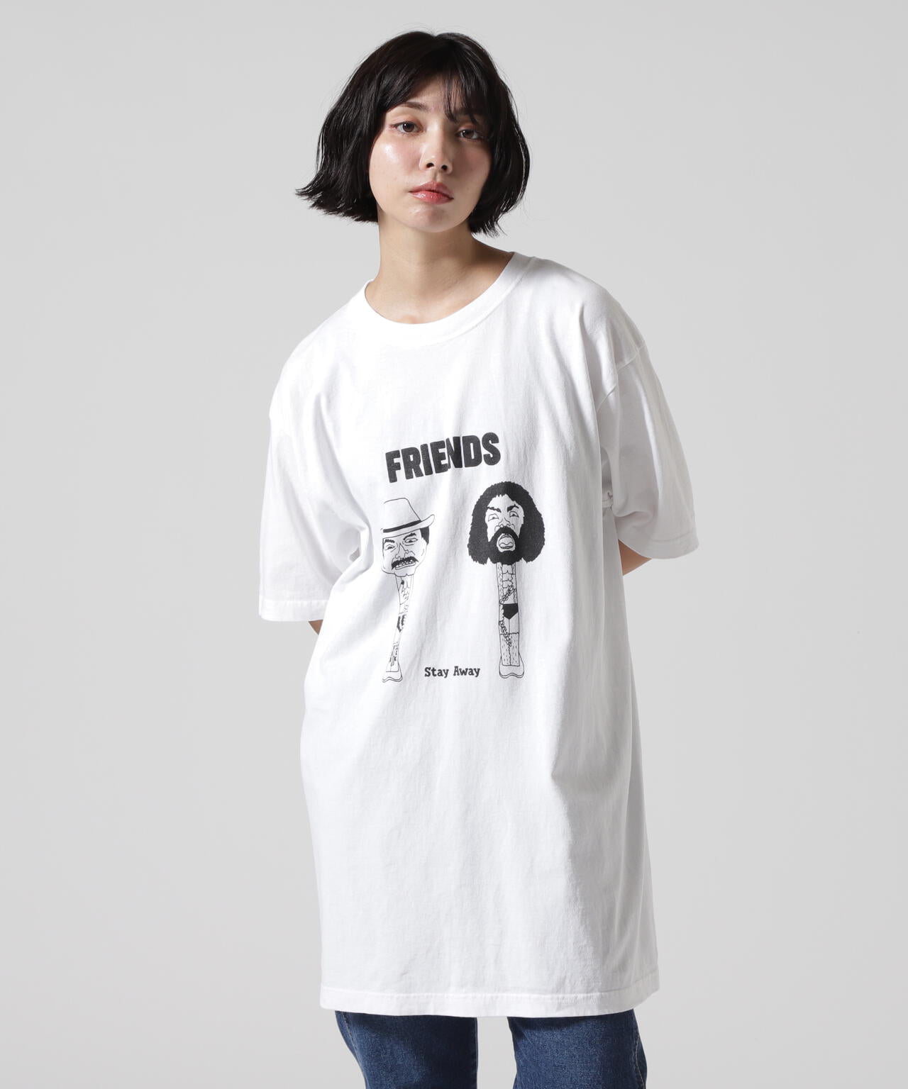 FUNG/ファング  Basic tee FRIENDS