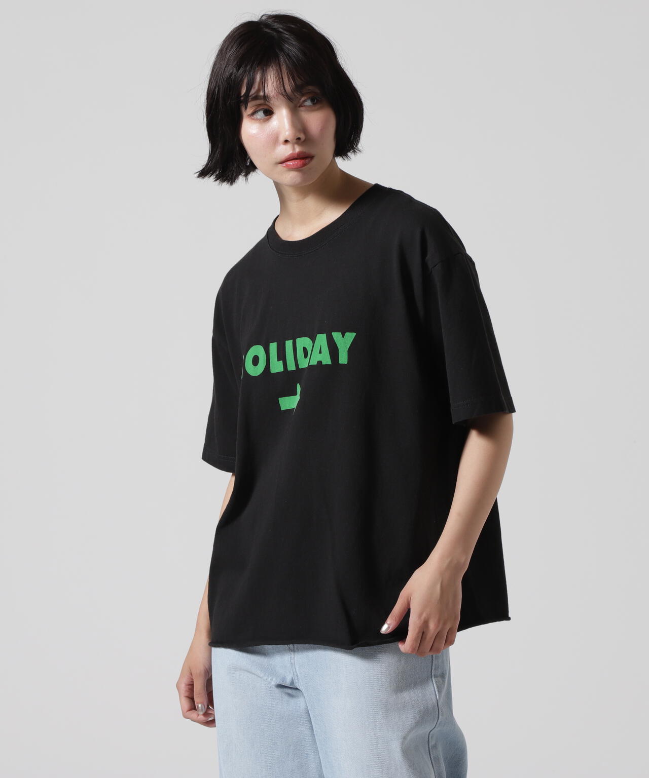 FUNG/ファング　CUT OFF TEE HOLIDAY　Tシャツ