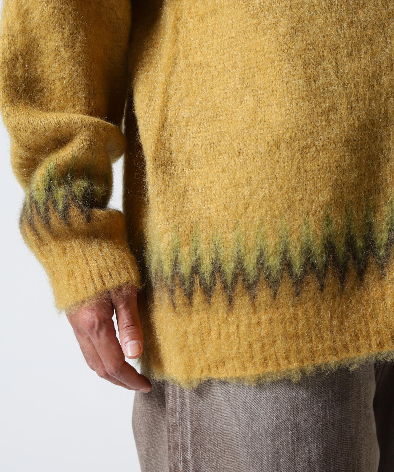 Needles/ニードルズ  Mohair Cardigan - Argyle モヘアカーディガン