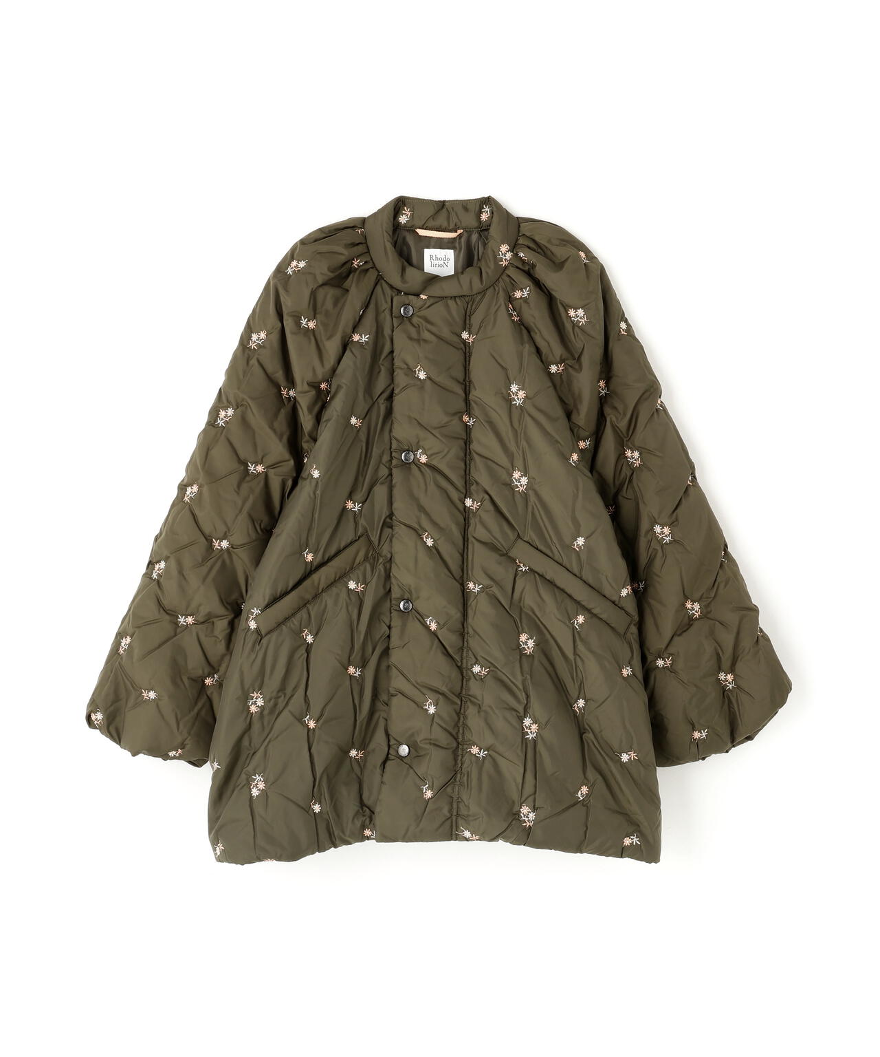 RHODOLIRION/ロドリリオン  Padded Coat - Original Floral Emb. RV1025B
