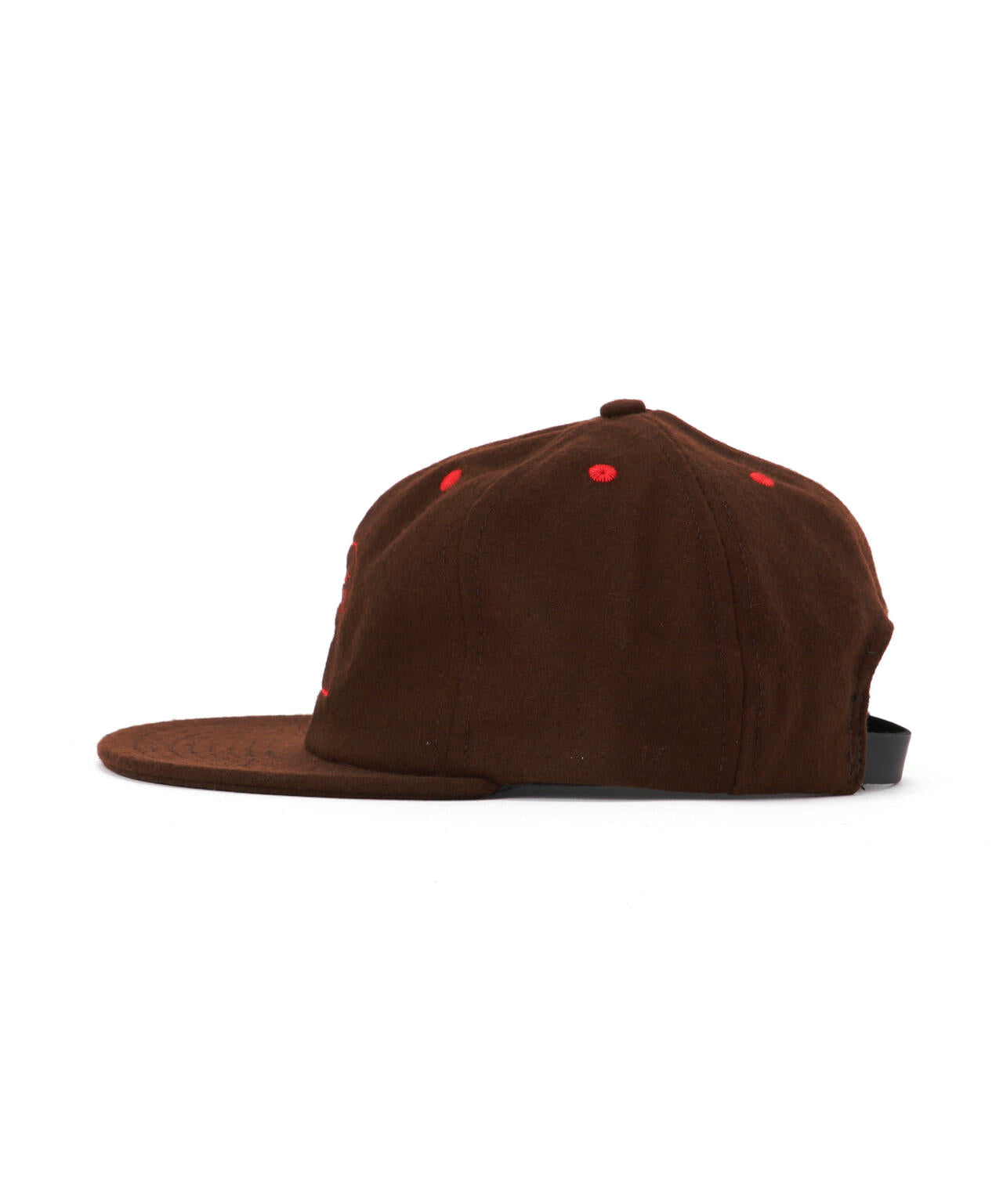 BRAIN DEAD/ブレインデッド　FLANNEL LOGOHEAD 6PANEL HAT