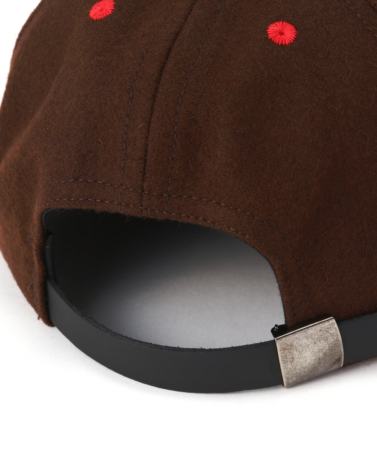 BRAIN DEAD/ブレインデッド　FLANNEL LOGOHEAD 6PANEL HAT