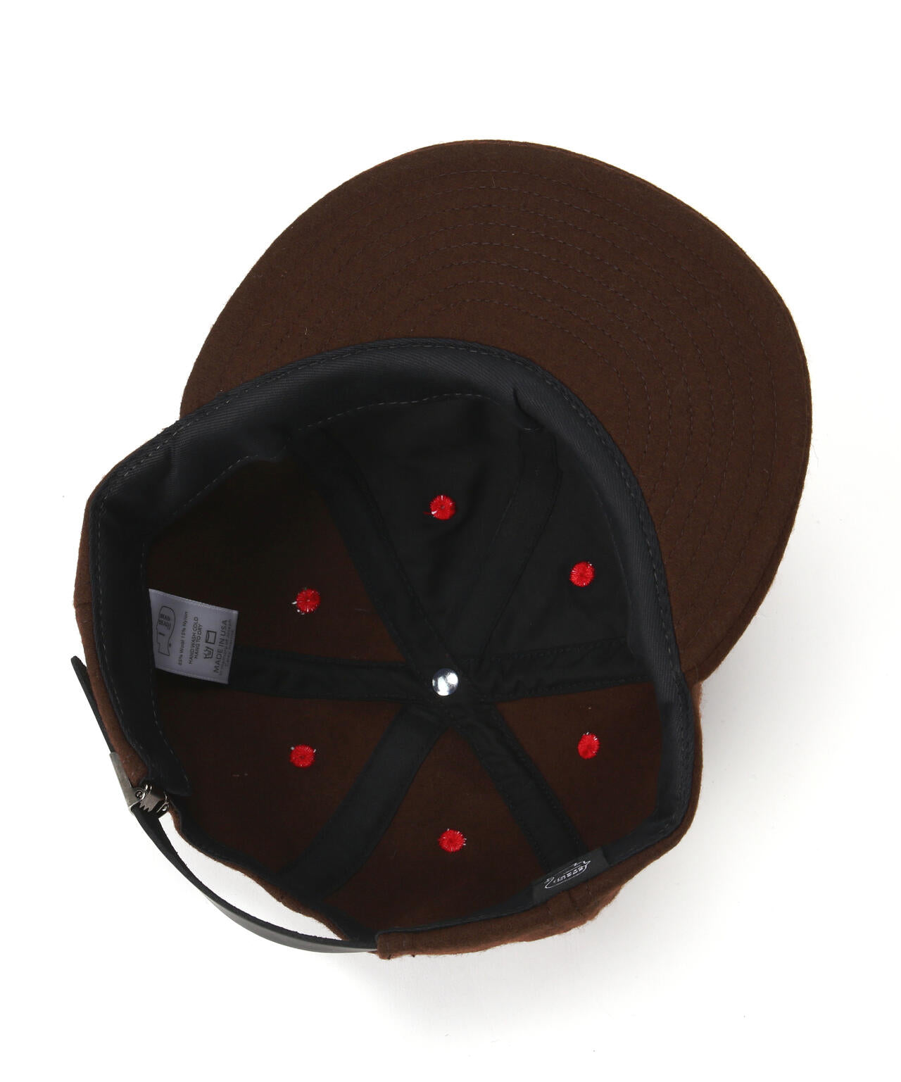BRAIN DEAD/ブレインデッド　FLANNEL LOGOHEAD 6PANEL HAT