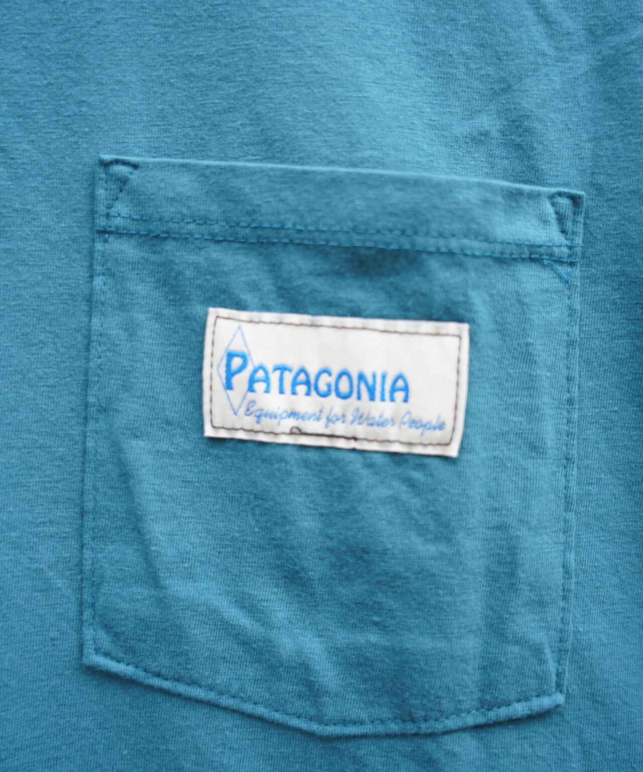 Patagonia/パタゴニア メンズ・ウォーター・ピープル・オーガニック・ポケット・Tシャツ
