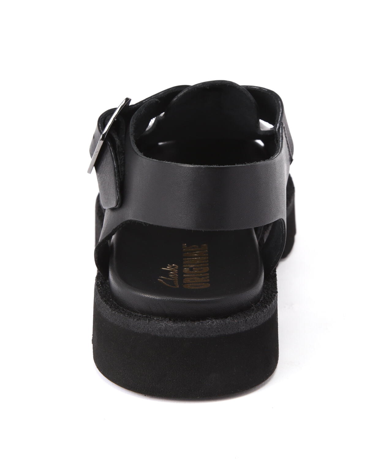CLARKS/クラークス　Meare Buckle　レディースメアバックル （ブラックレザー）