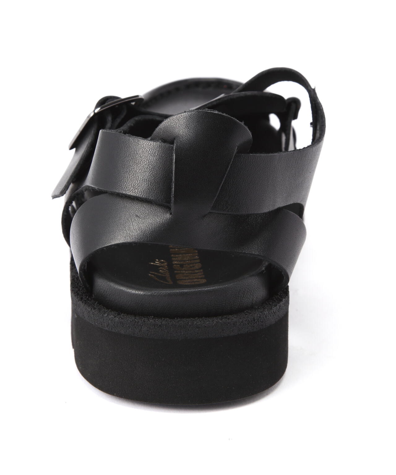 CLARKS/クラークス　Meare Buckle　メンズメアバックル （ブラックレザー）