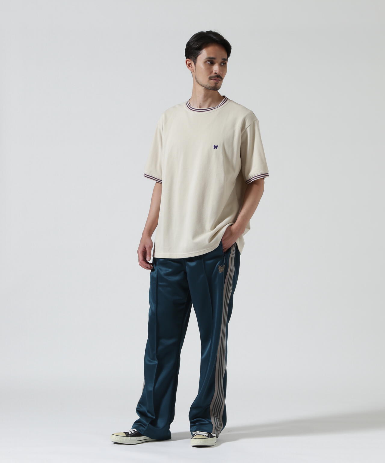 Needles/ニードルズ  Track Pant - Poly Smooth