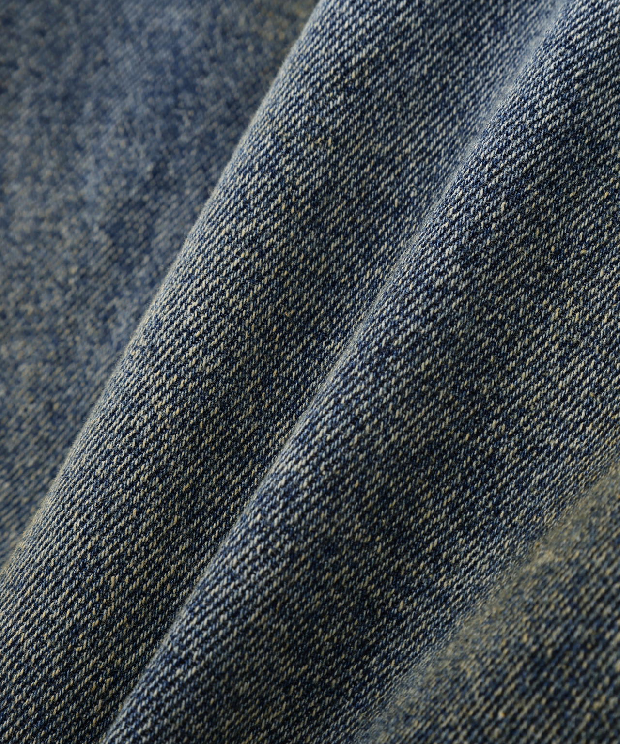 B omnivore/ビーオムニボー　W KNEE SHORTS DENIM ダブルニーショーツデニム