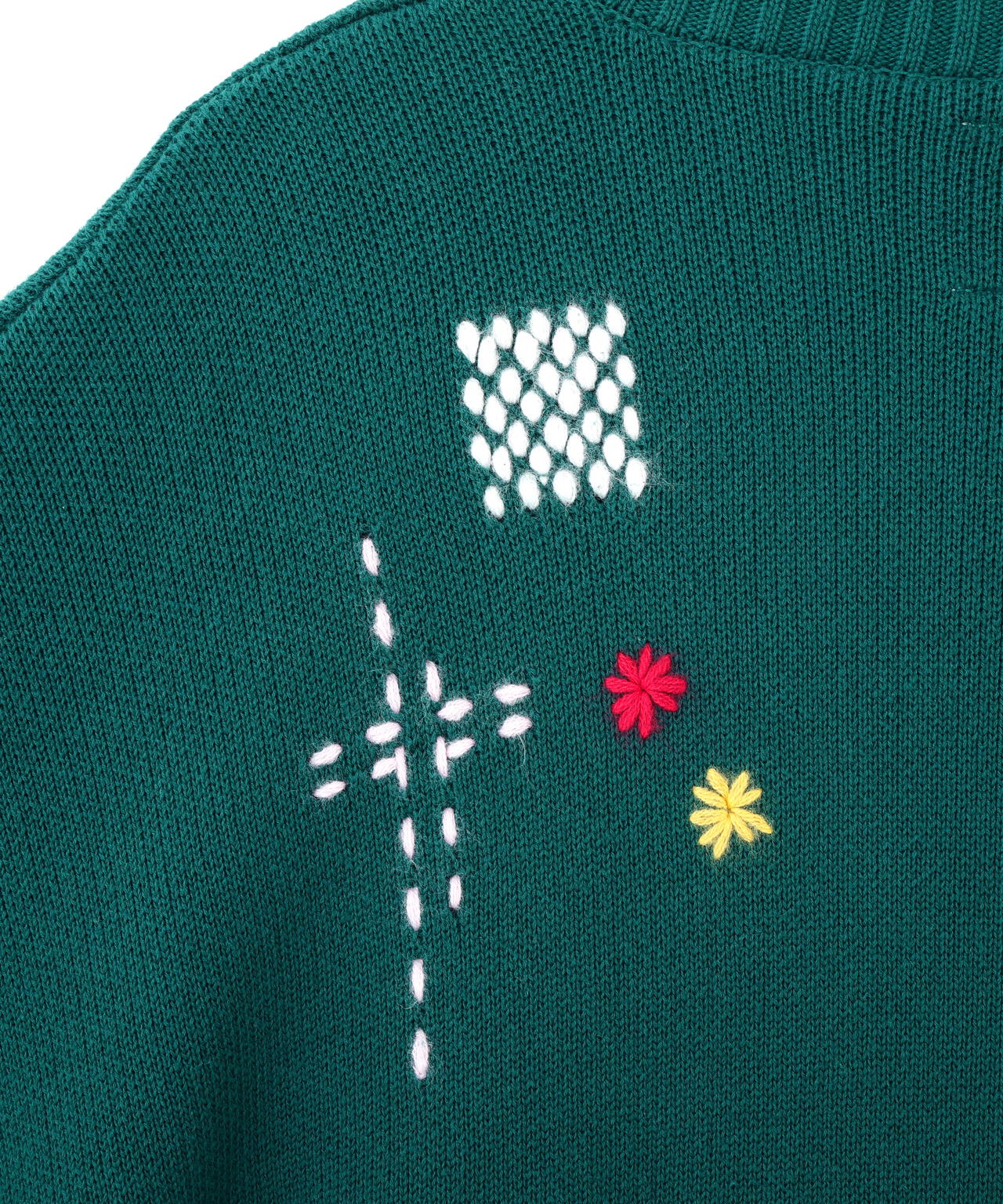B omnivore/ビーオムニボー　HAND STITCH CARDIGAN ハンドステッチカーディガン
