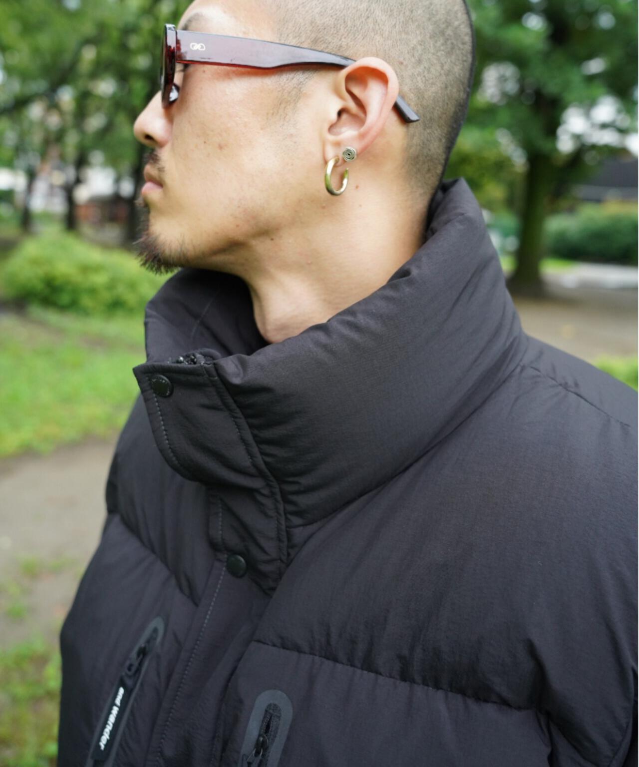 and wander/アンドワンダー　puffer down jacket　パファーダウンジャケット