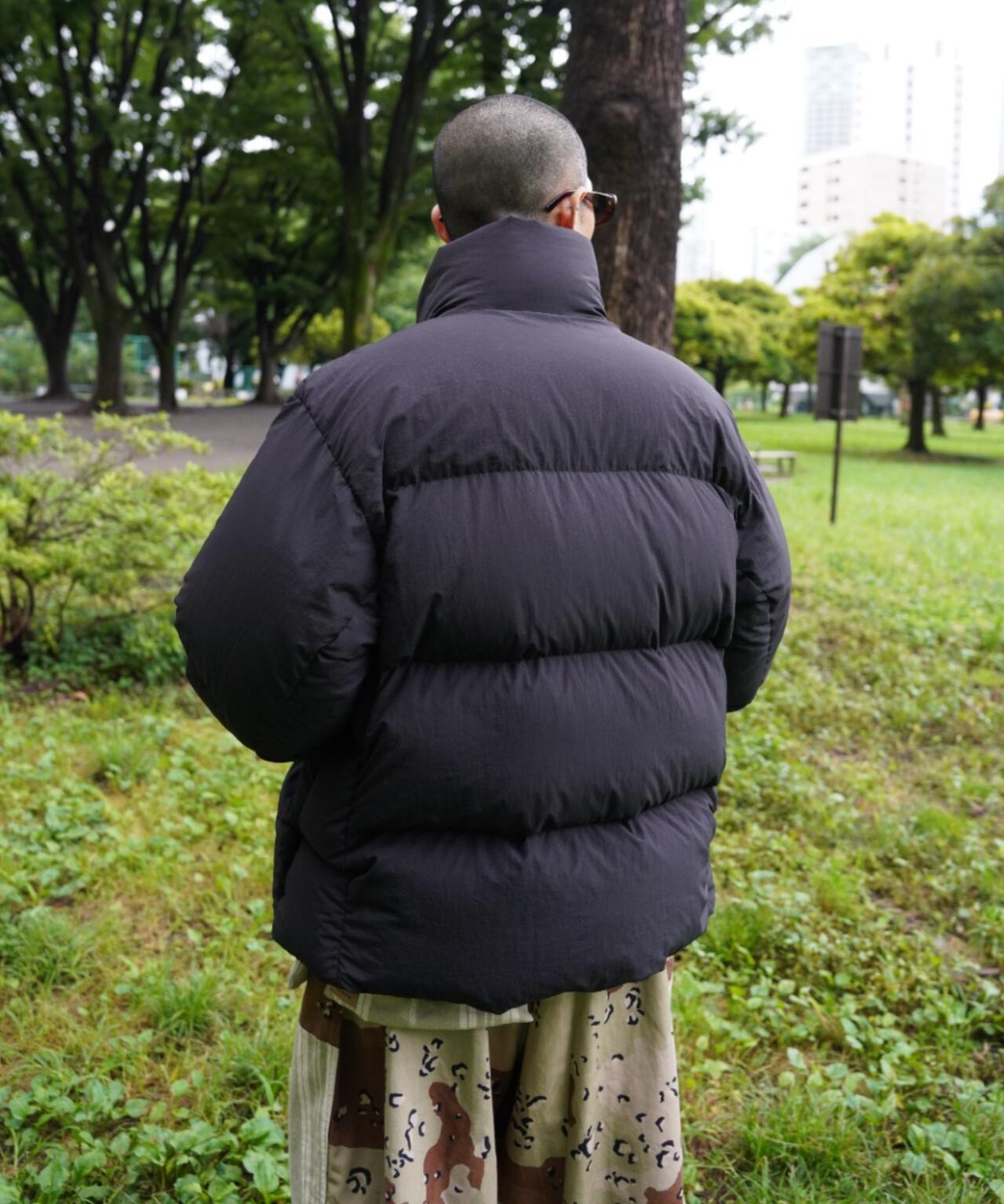 and wander/アンドワンダー　puffer down jacket　パファーダウンジャケット