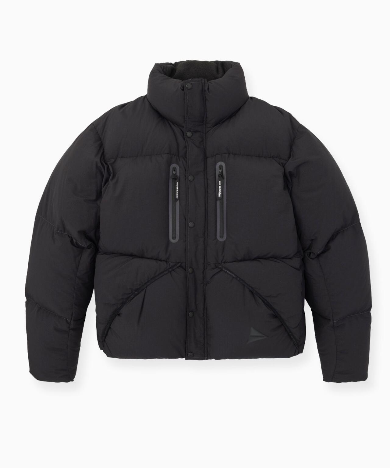 and wander/アンドワンダー　puffer down jacket　パファーダウンジャケット