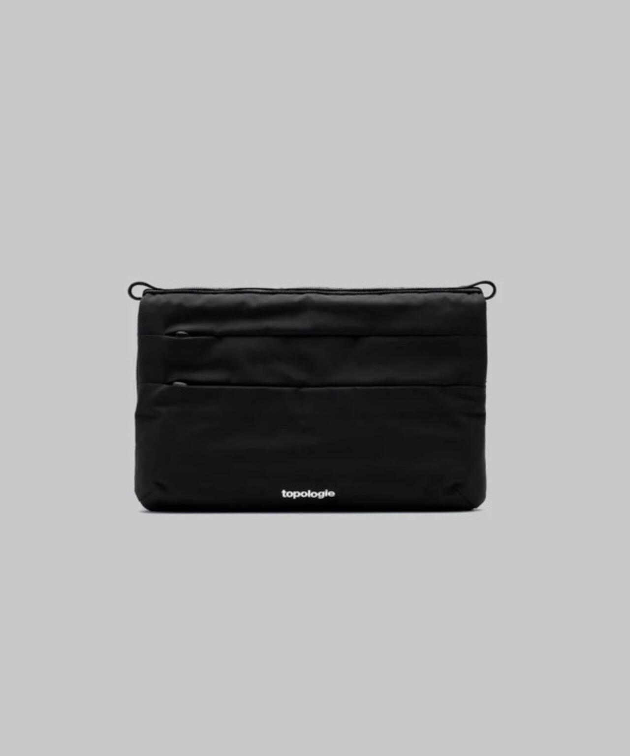Topologie/トポロジー  Flat Sacoche Small Tech Sateen フラット サコッシュ スモールテックサテン【