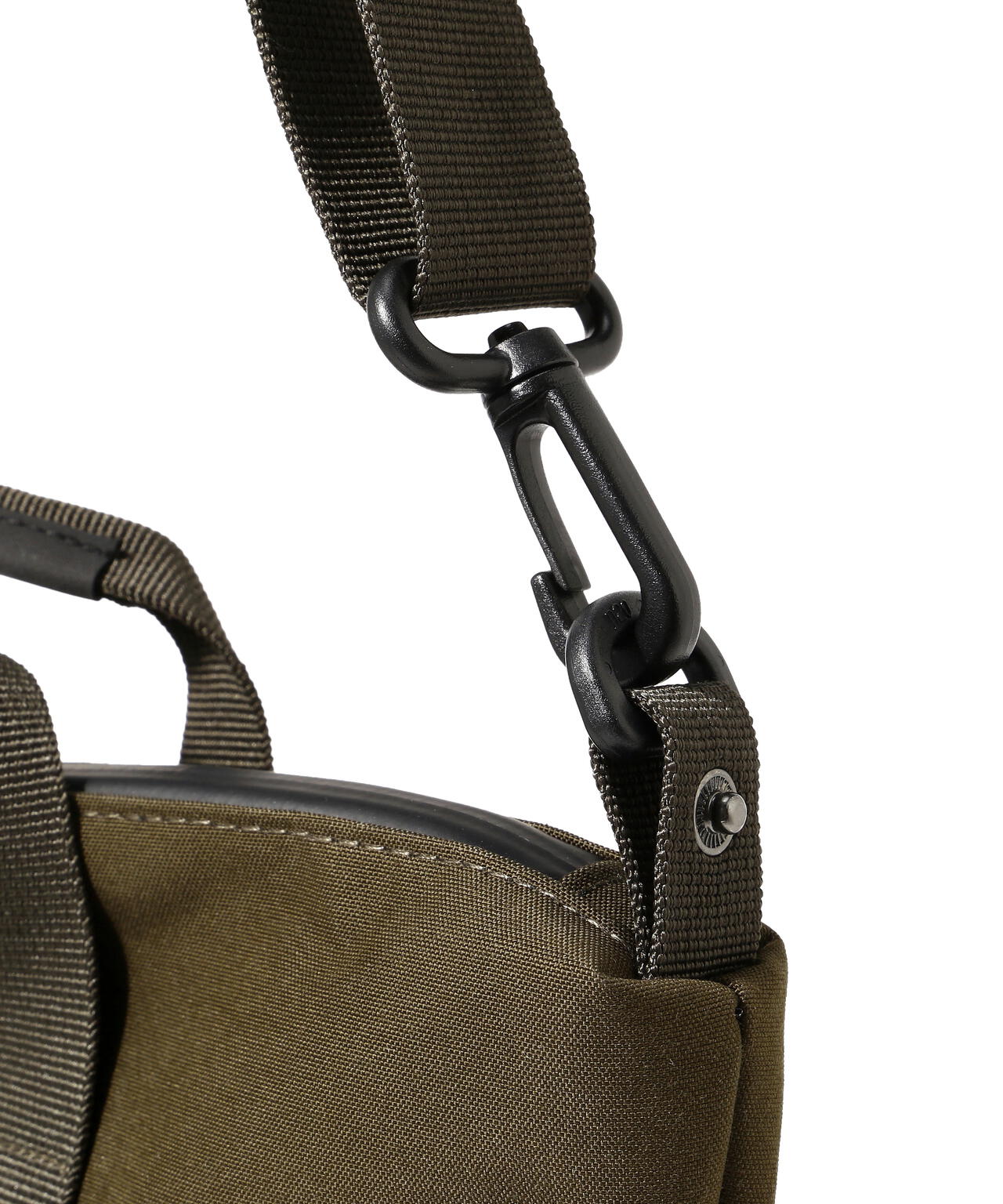 and wander/アンドワンダー　PE/CO 2way bag