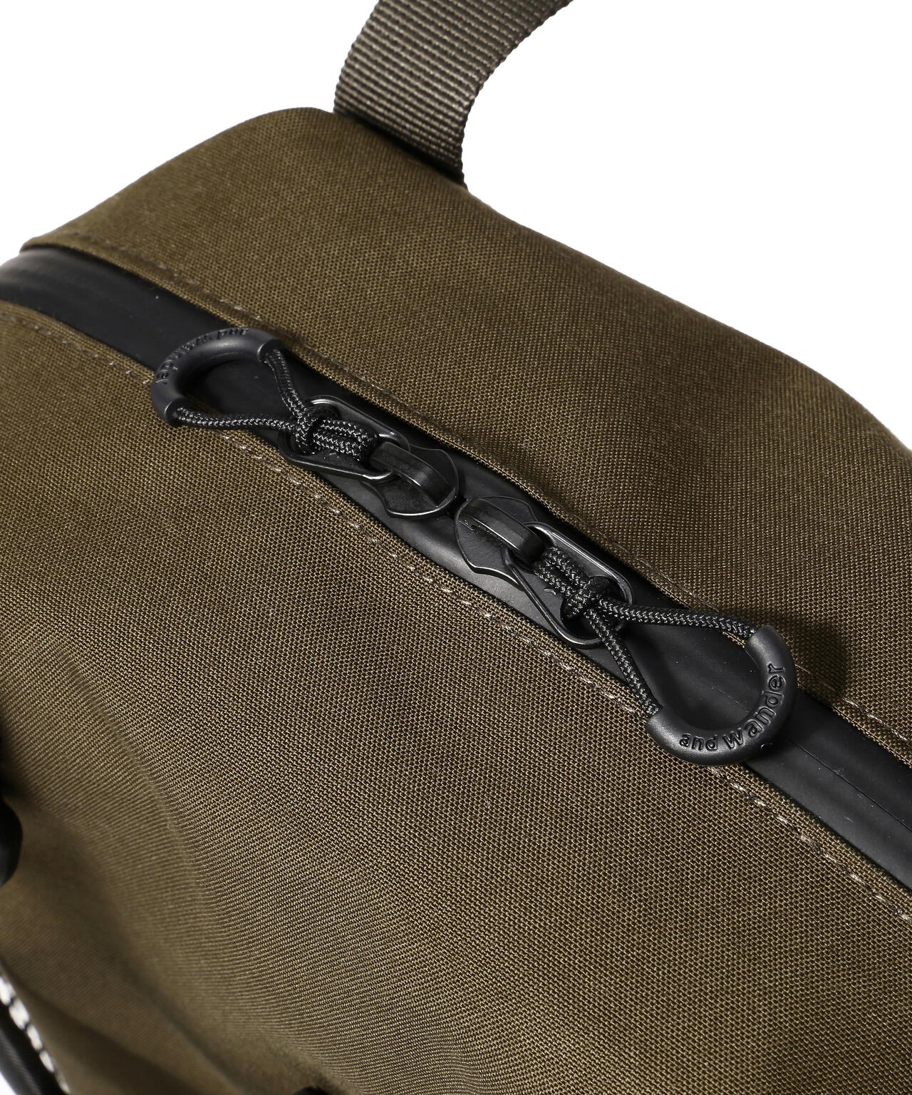 and wander/アンドワンダー　PE/CO 2way bag