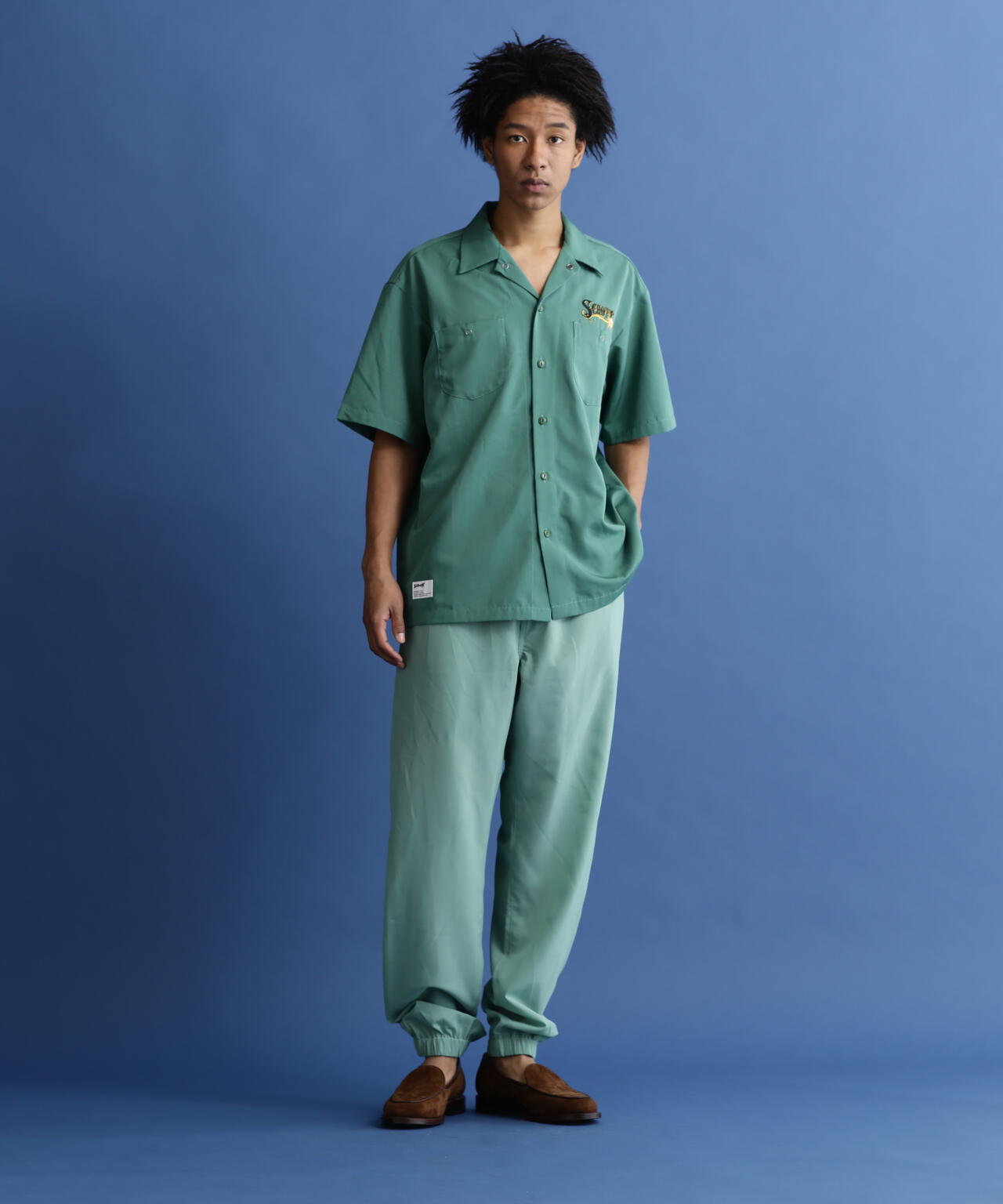 SLUB CHIFFON PANTS/スラブ シフォンパンツ