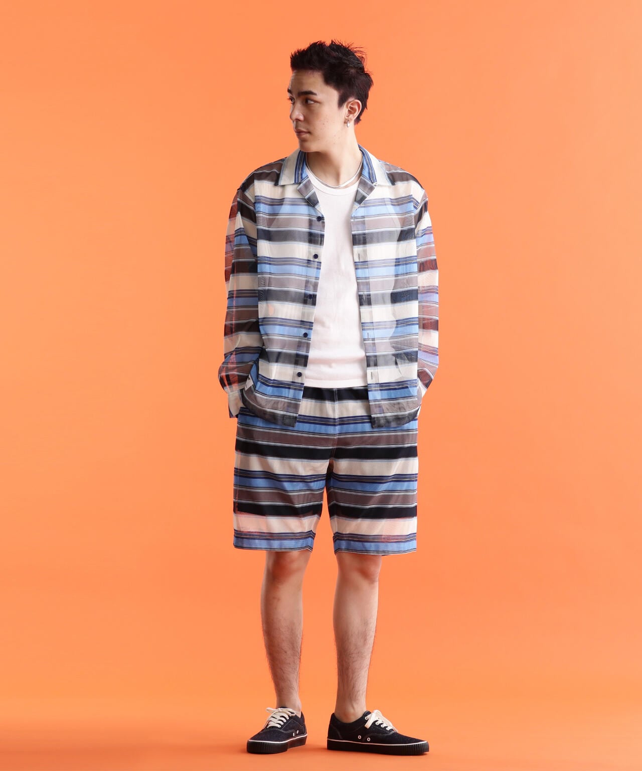 PATTERNED MESH SHORTS/パターンメッシュ ショーツ