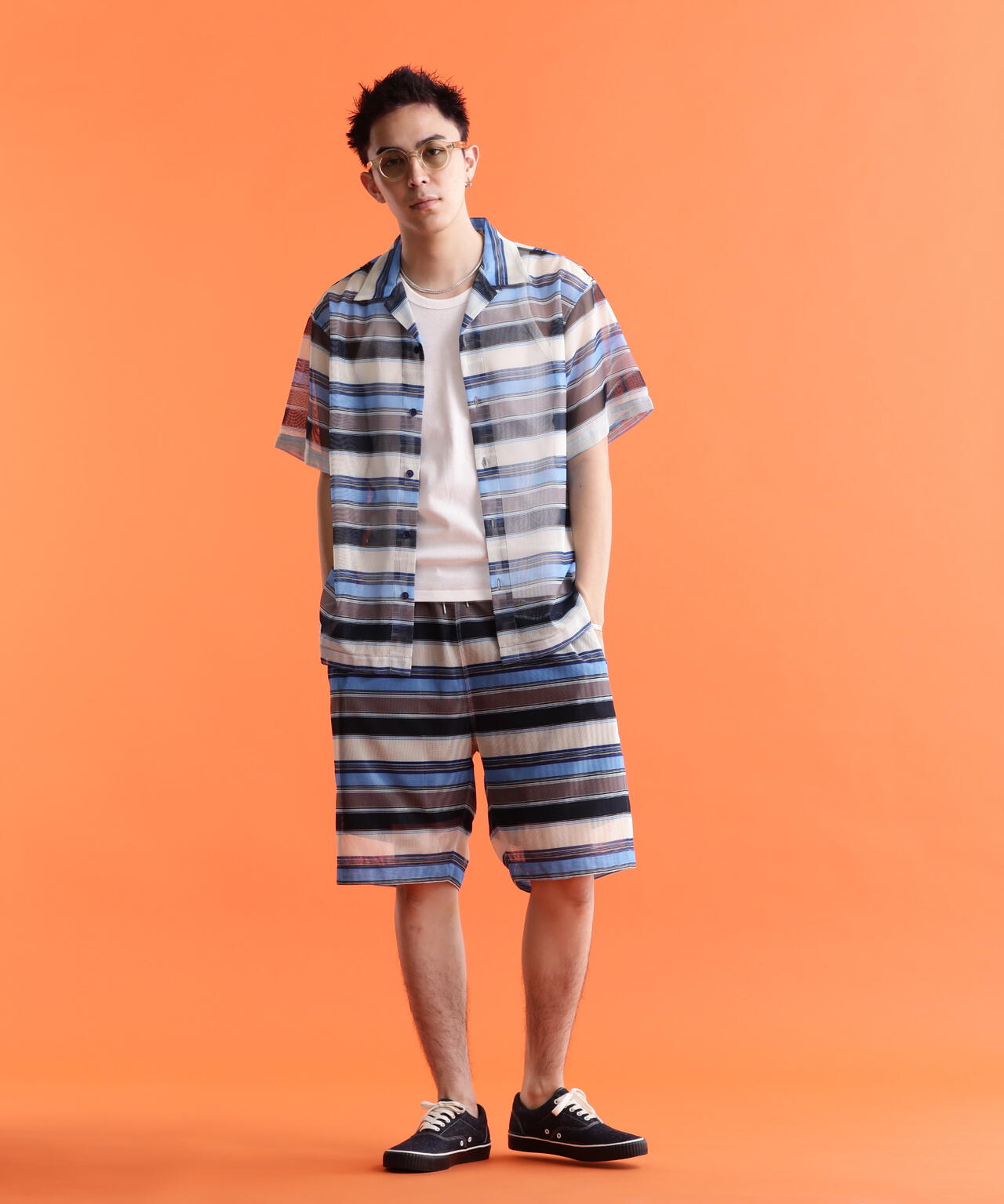 PATTERNED MESH SHORTS/パターンメッシュ ショーツ