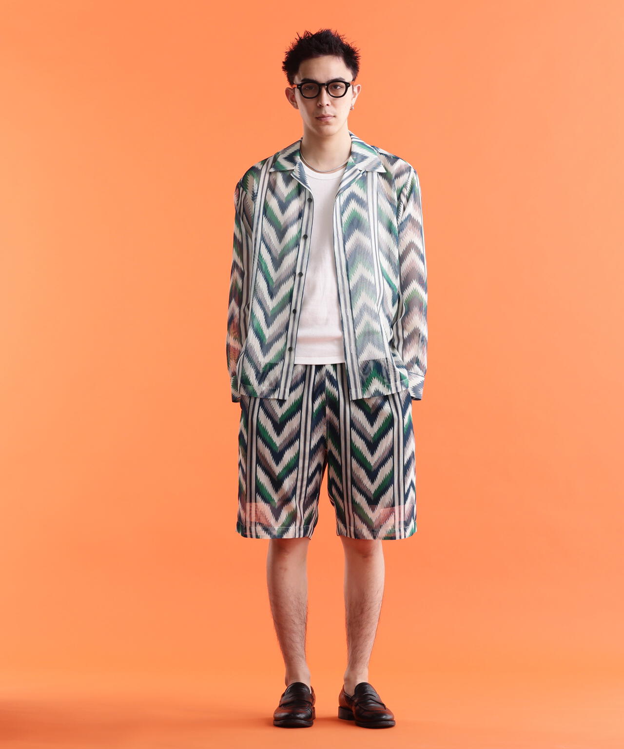 PATTERNED MESH SHORTS/パターンメッシュ ショーツ