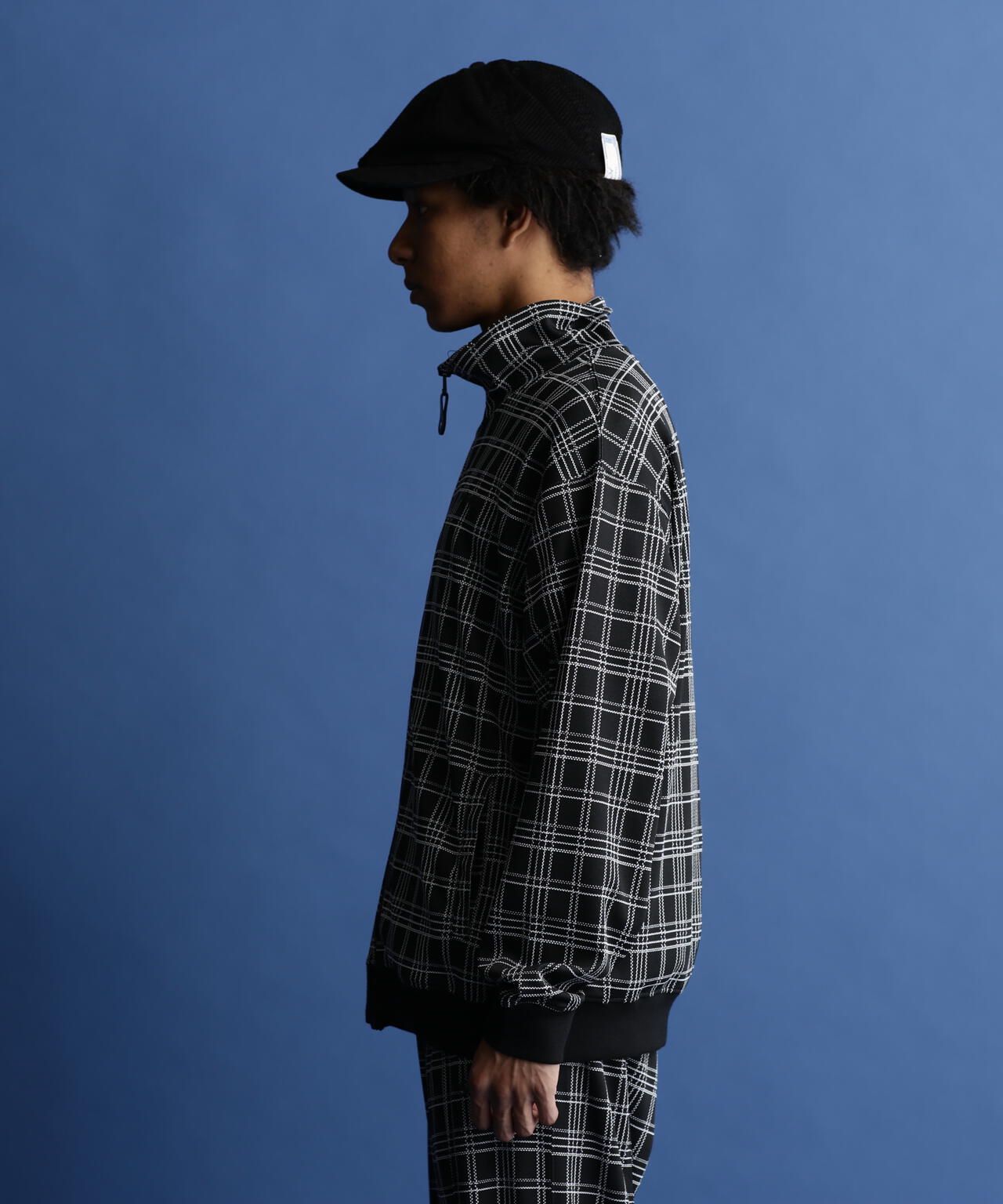 PATTERNED JERSEY TRACK JACKET/パターン ジャージ トラックジャケット