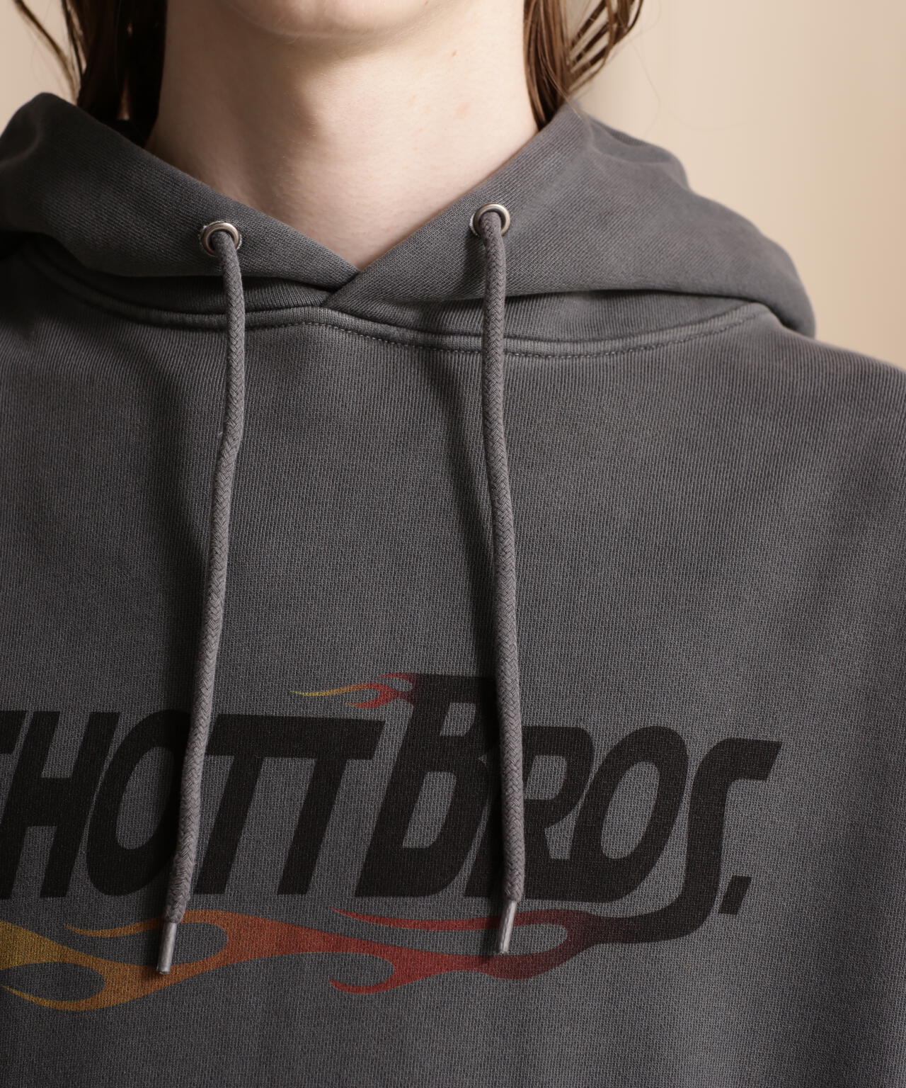 HOODED SWEAT FIRE SCRIPT/ファイアスクリプト パーカー