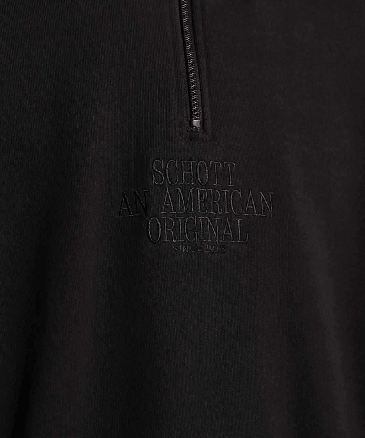 HALF ZIP SWEAT/ハーフジップスウェット