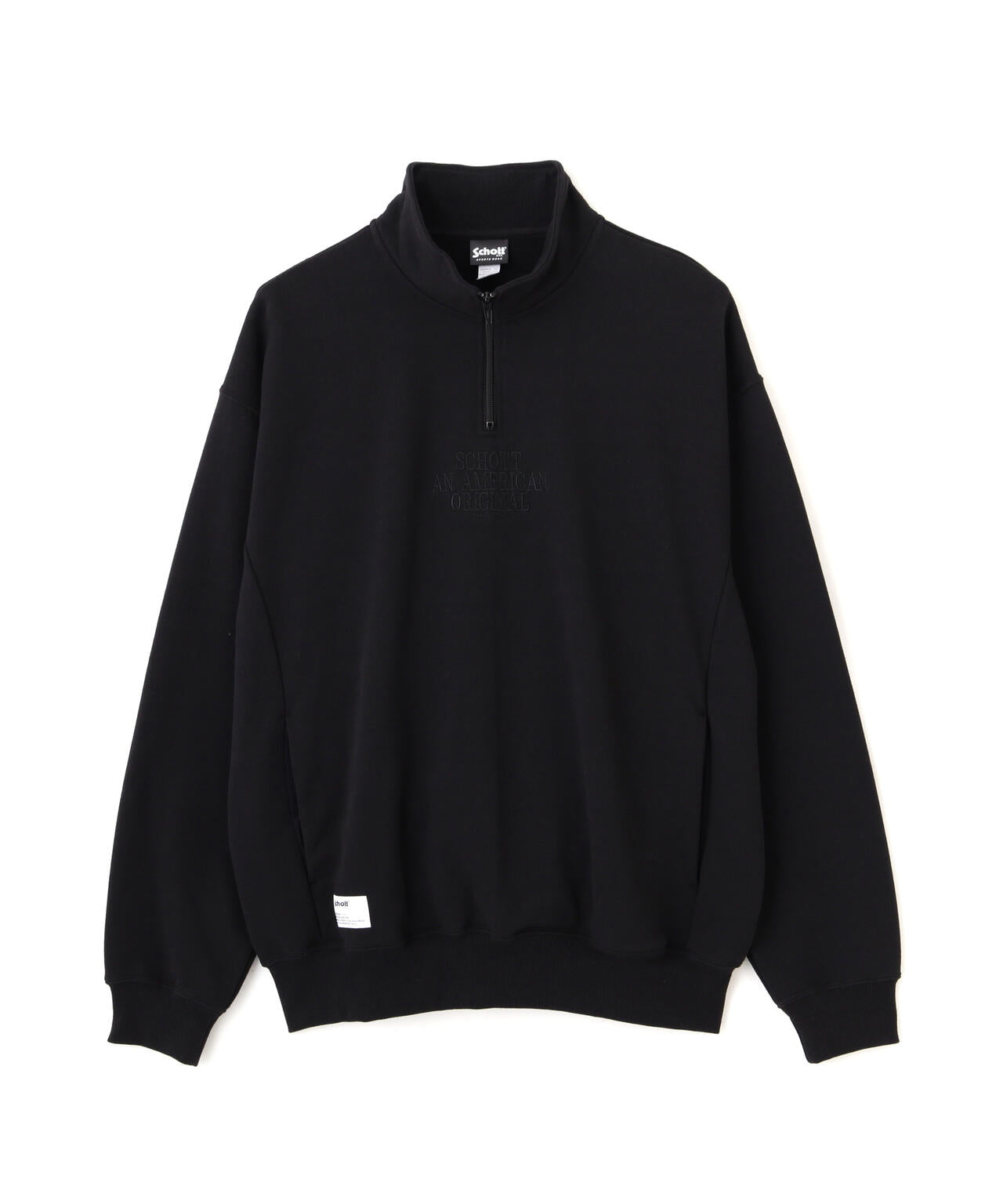 HALF ZIP SWEAT/ハーフジップスウェット