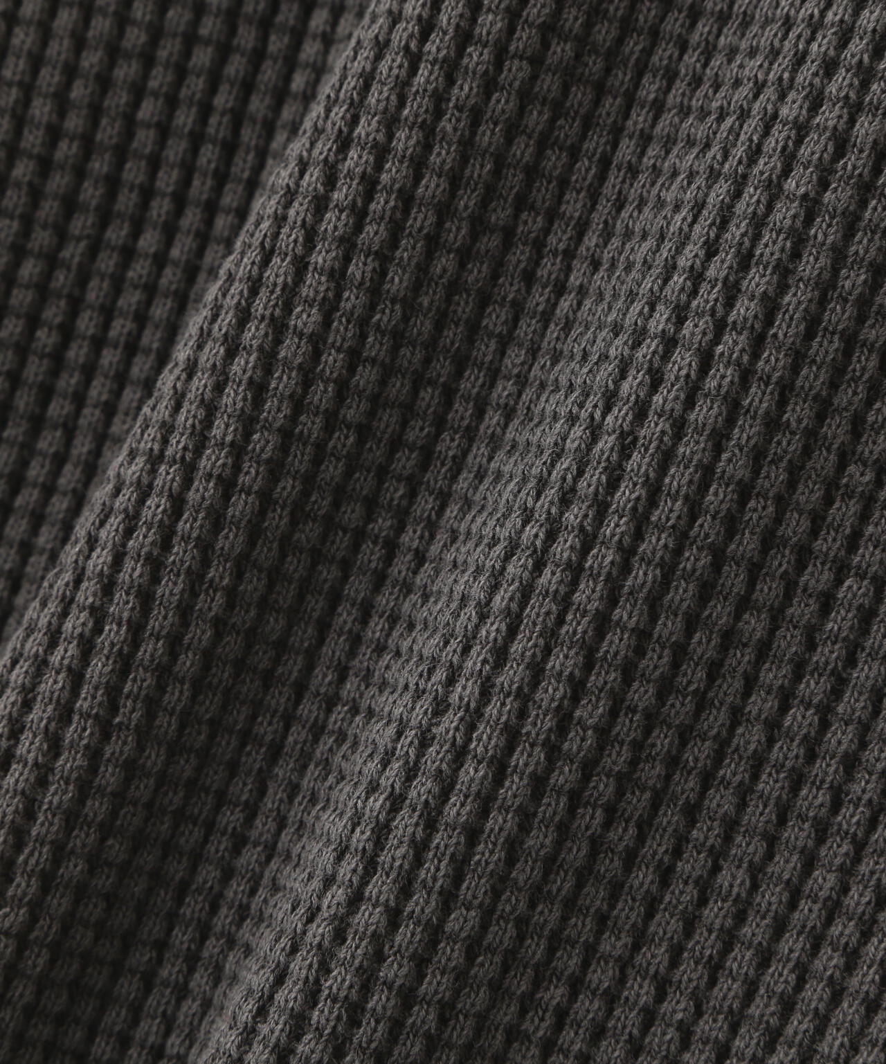 THERMAL PIGMENT O/D HENLEY NECK T-SHIRT/サーマル オーバーダイ ヘンリーネック Tシャツ