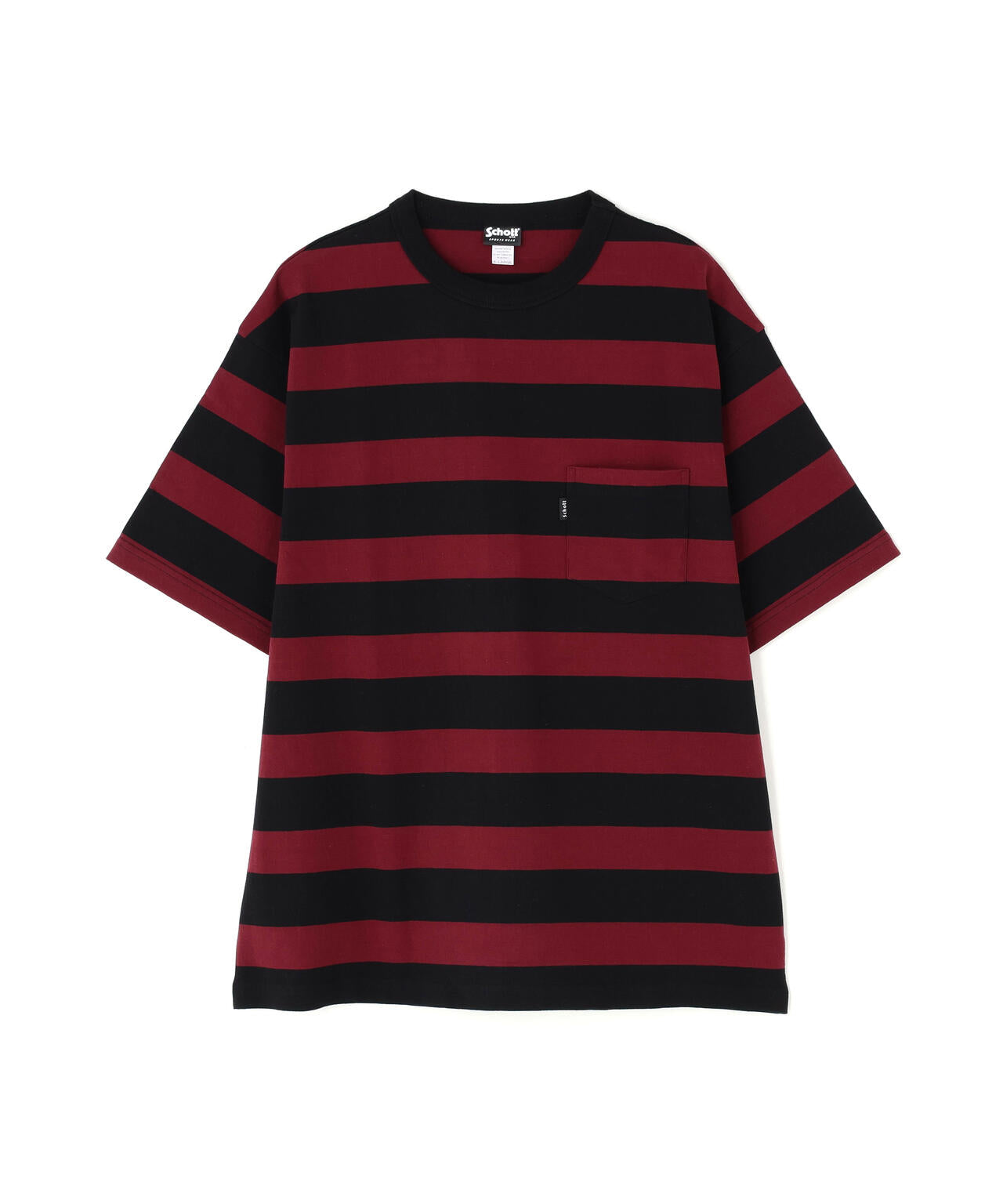 WIDE BORDER POCKET T-SHIRT/ワイドボーダー ポケットTシャツ