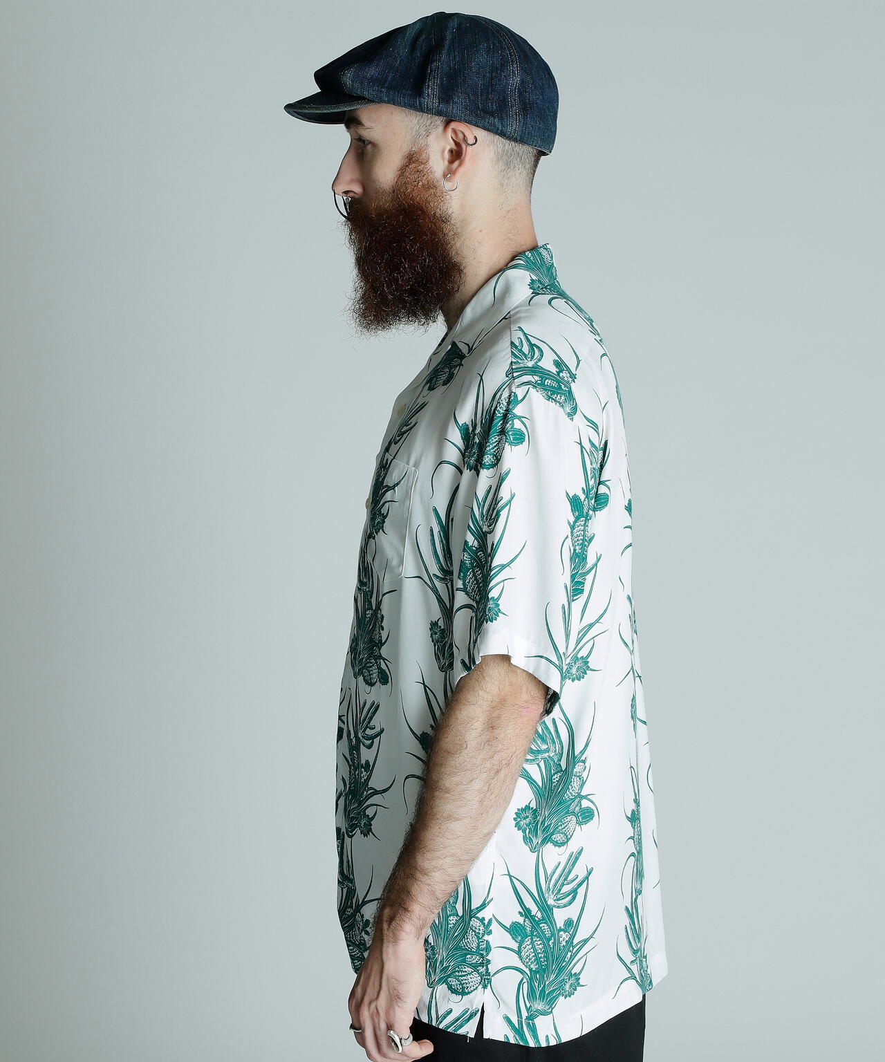 RAYON SHIRT CACTUS/レーヨンシャツ カクタス