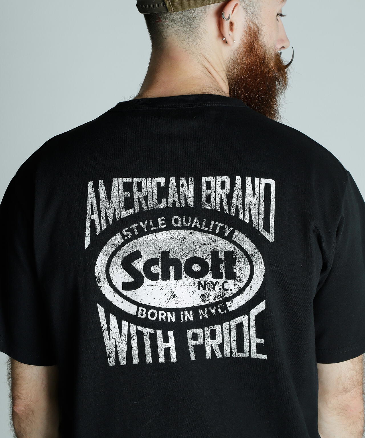 T-SHIRT AMERICAN BRAND WITH PRIDE/Tシャツ アメリカンブランド ウィズ プライド