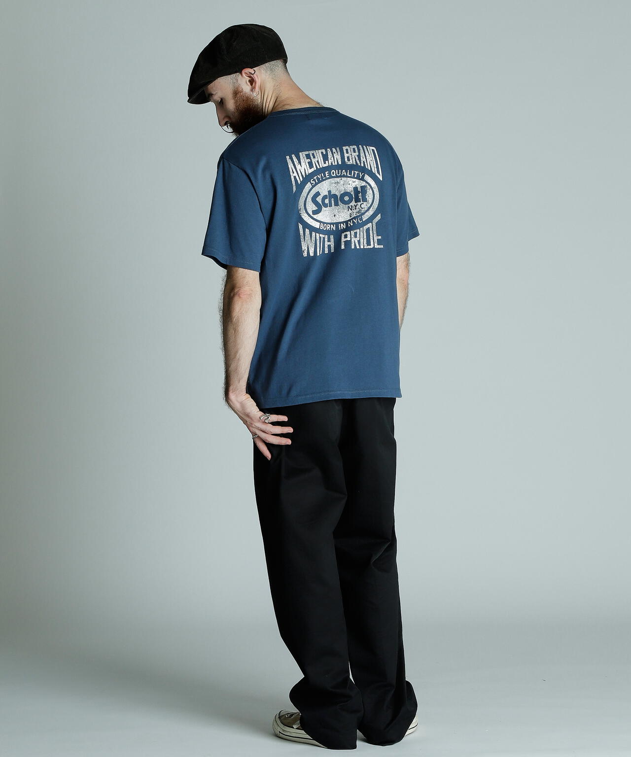 T-SHIRT AMERICAN BRAND WITH PRIDE/Tシャツ アメリカンブランド ウィズ プライド