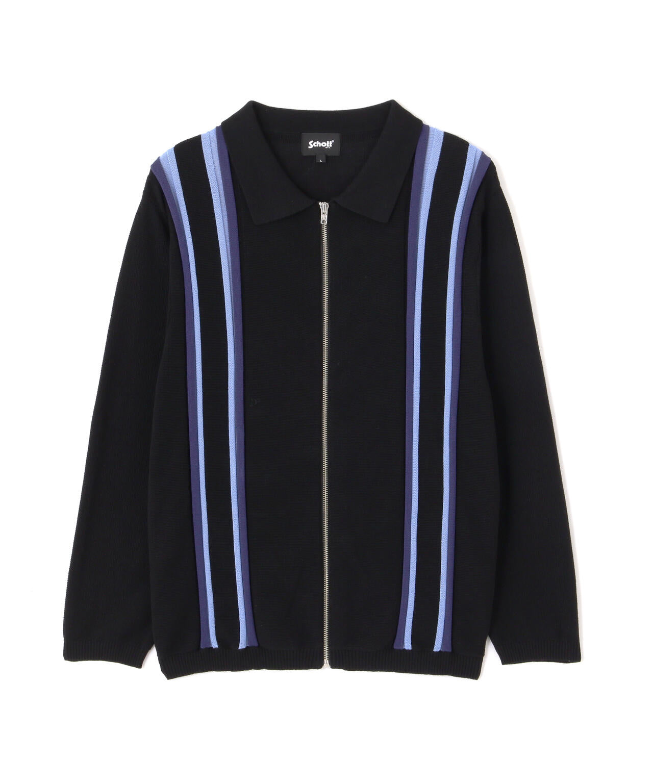 LS  ZIP KNIT CARDIGAN/LS ジップ ニットカーディガン