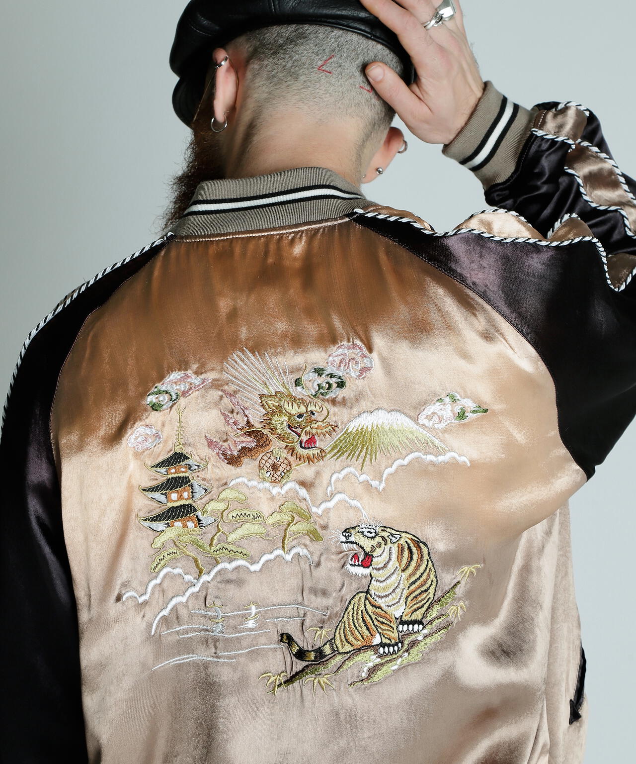 RAYON SUKA ASING JACKET/レーヨン スカ エイジングジャケット 　