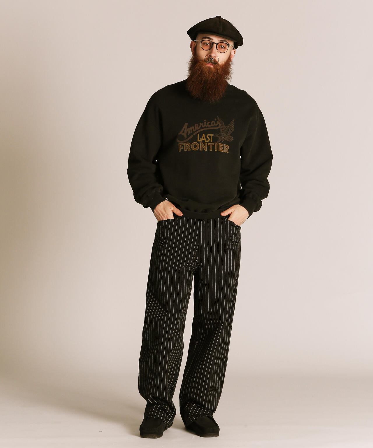 FADE AMERICA'S LAST FRONTIER CREW SWEAT/スウェット