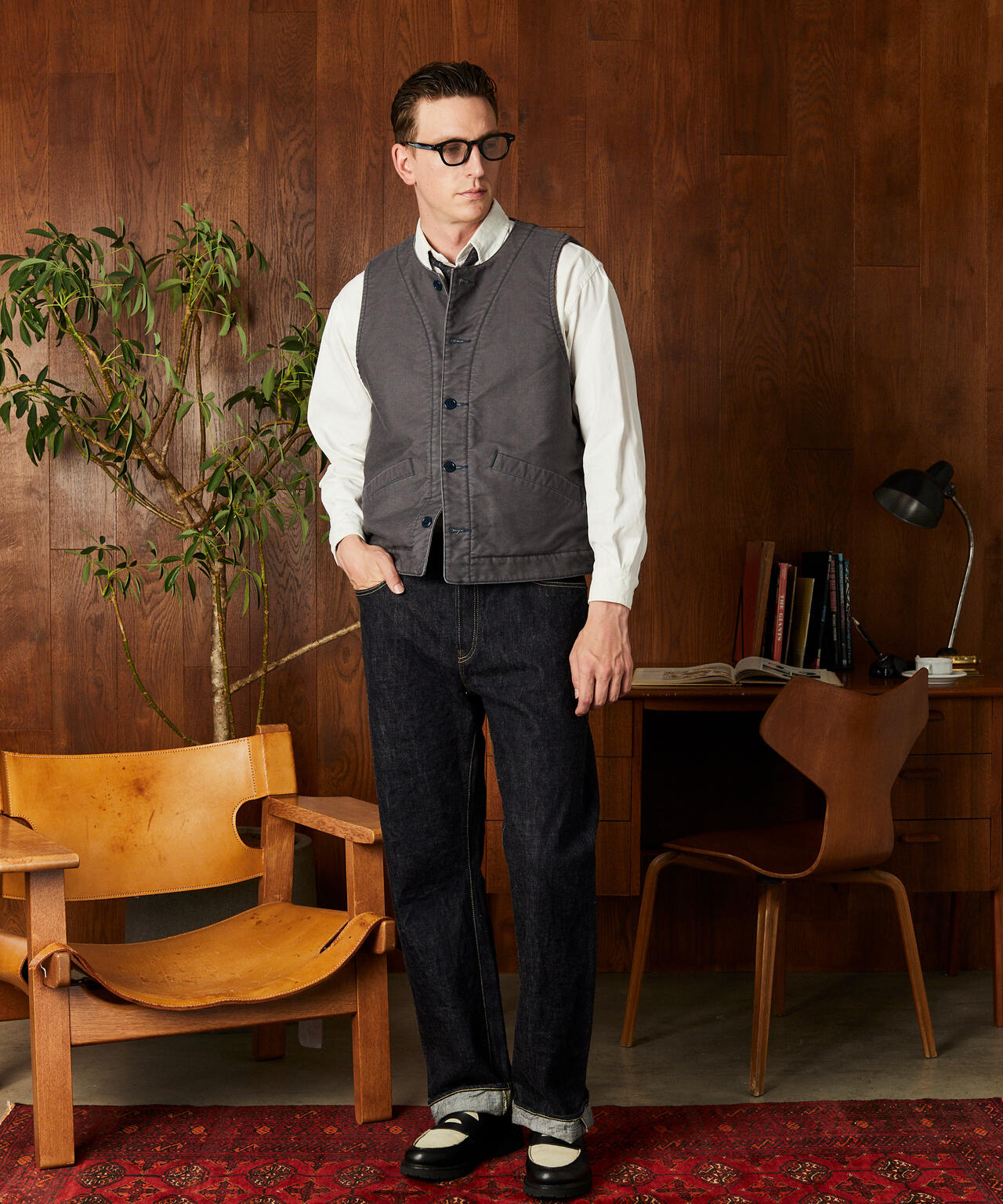CIVILIAN  DECK VEST/シビリアン デッキベスト